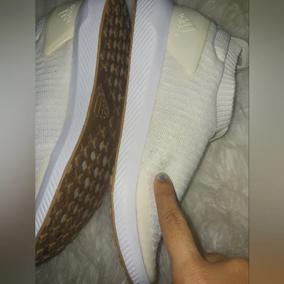 Adidas Girl white breathable sneakers - Picture 11 of 12